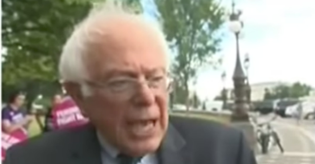 Bernie Snaps When Reporter Asks Him How Dems Will "Exploit" Latest GOP Health Care News