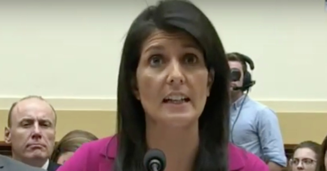 Nikki Haley Testifies on House Floor About What Trump Did that Saved Many "Innocent Lives"