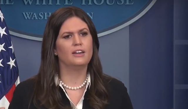 Sarah Sanders Slams Media During Briefing. And Backs It Up with Some Damning Numbers