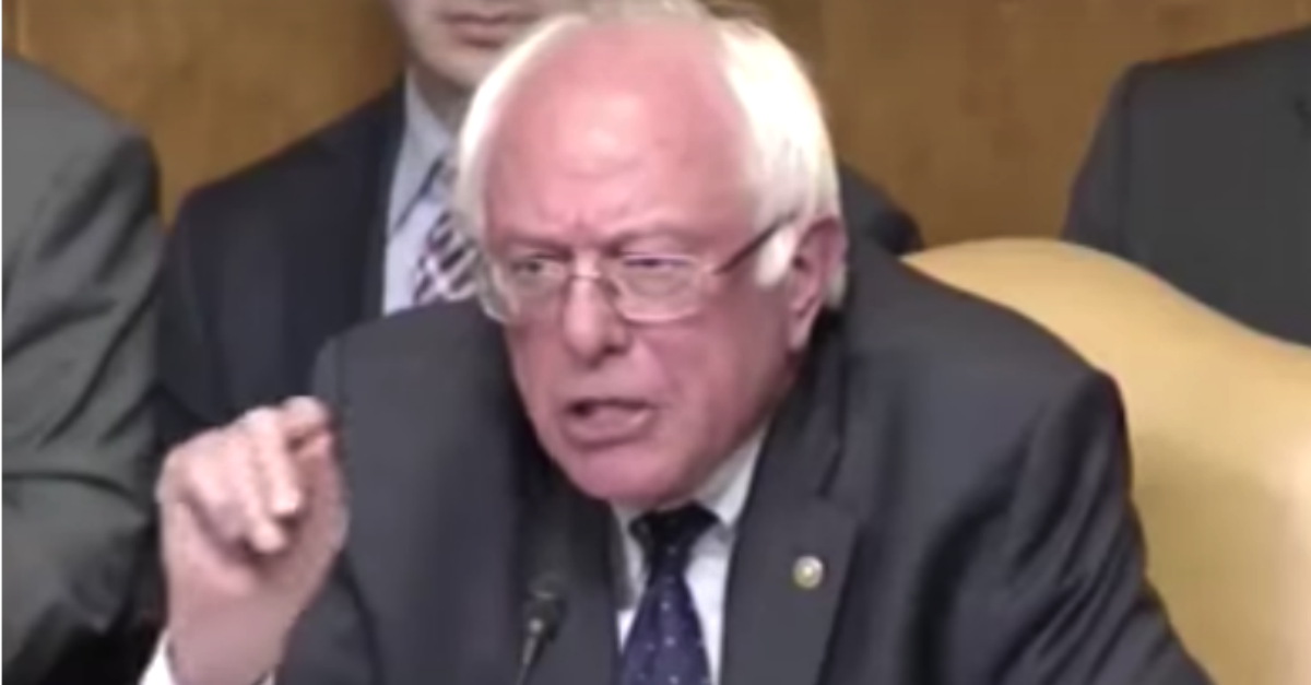 Bernie Explodes After Trump Nominee Answers Question by Saying, "I'm a Christian" 3 Times