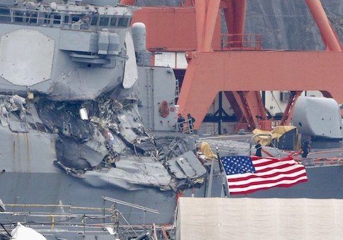 U.S. Navy Confirms All Seven Missing Sailors From USS Fitzgerald Found Dead
