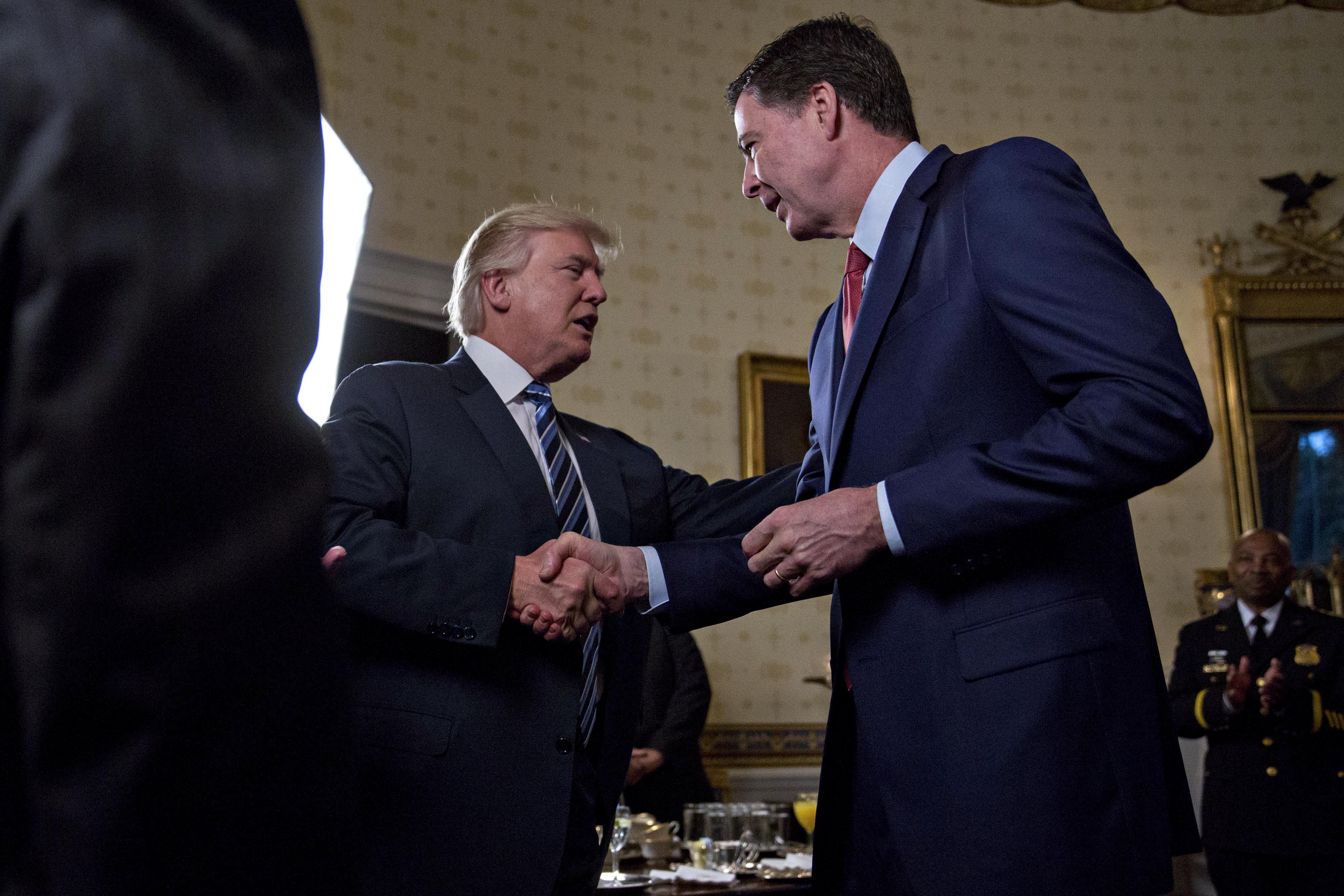 Trump: I Don't Have Tapes of Comey Conversations