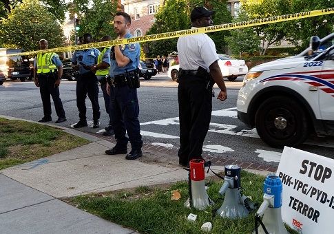 State Department, D.C. Police Confirm Arrests in Attack on Protesters Outside Turkish Ambassador's D.C. Residence