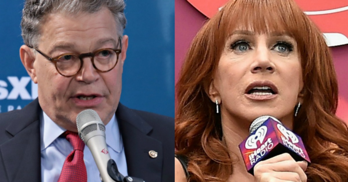 After Intense Backlash, Dem Sen. Franken Makes Another Announcement About Appearance with Griffin