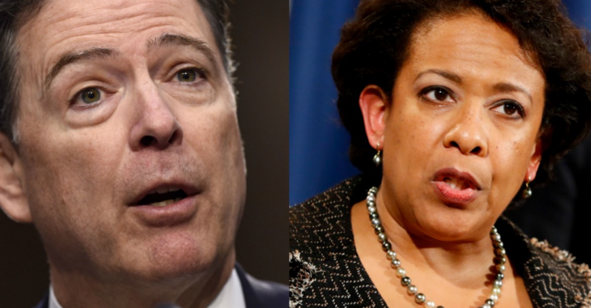 New Report Reveals Lynch's Reaction When Comey Confronted Her with "Sensitive" Hillary Document