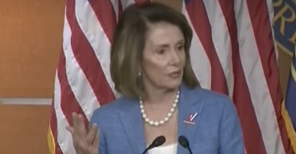 Nancy Pelosi Starts Singing a Song When Reporter Asks Her About Trump's Brutally Mocking Tweet