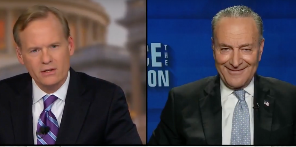 Chuck Schumer Just Went on TV and Sent an Invitation to Trump