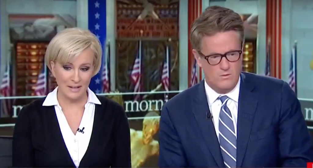 Morning Joe Panel Suddenly Turns Awkward When Mika and Joe Get Into a Mini Scrap