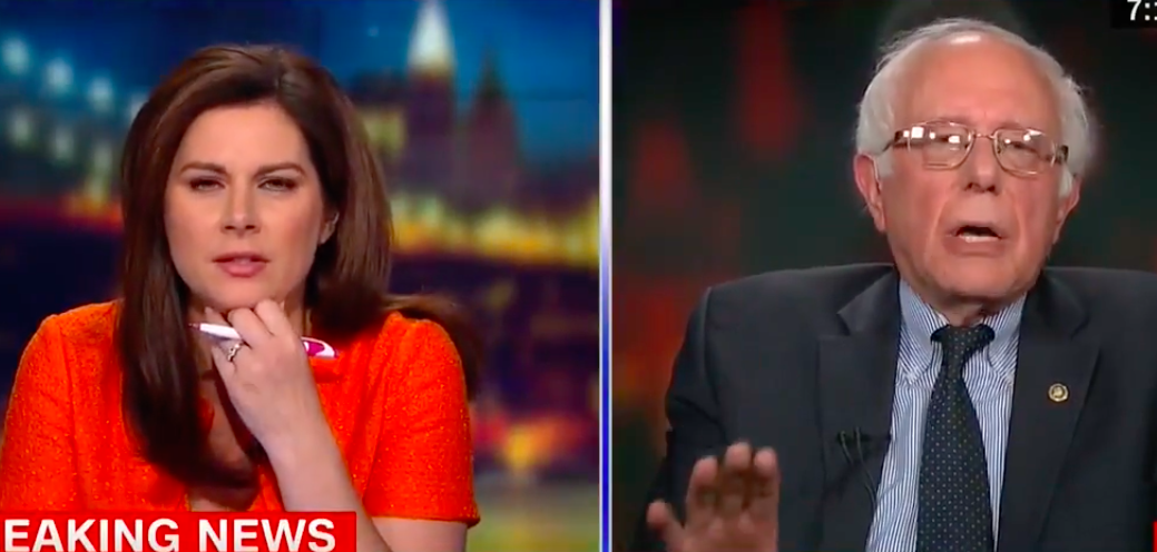 When Bernie is Pressed On His Wife's Legal Battle, He Points the Finger At...the Trump Campaign
