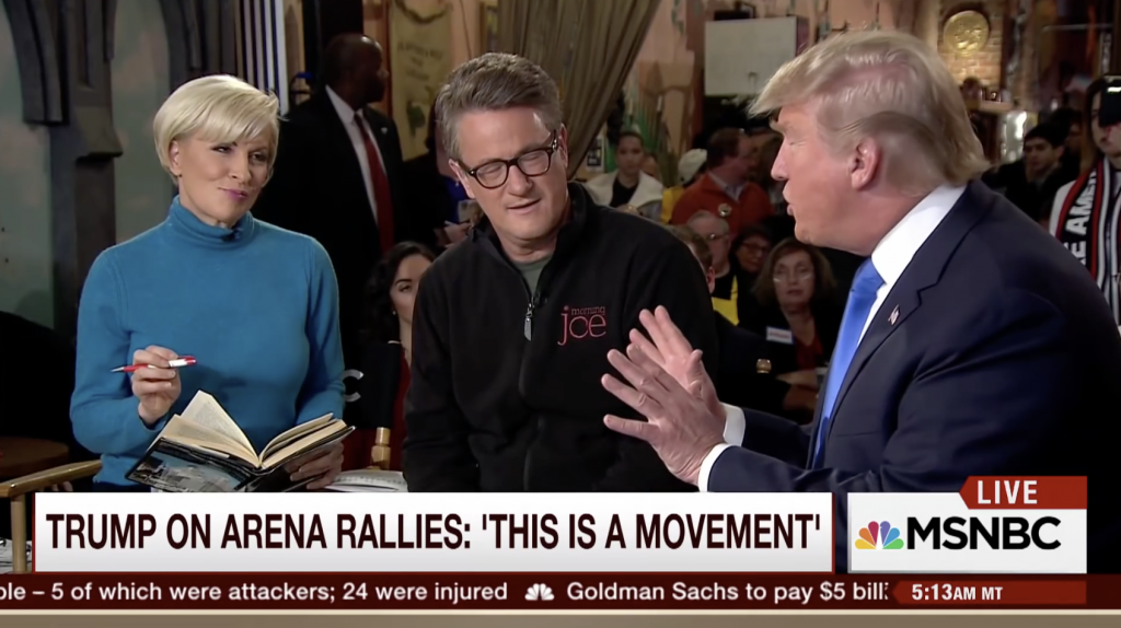 Trump Rips ‘Crazed’ Mika Brzezinski for Homophobic 'Butt Boy' Comment