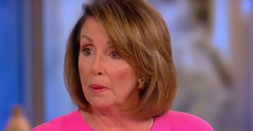 Pelosi Scrambles for an Answer After 'The View' Host Asks, 'Didn't You Say Comey Should Be Fired?'