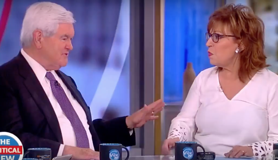 When Newt Gingrich Brings Up One of Obama's Biggest 'Lies,' Joy Behar Has a Head-scratching Excuse