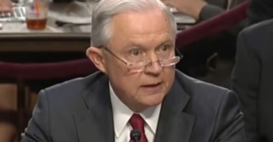 Indignant Sessions Asked if He Colluded with Russia and Unloads a Firecracker of a Response