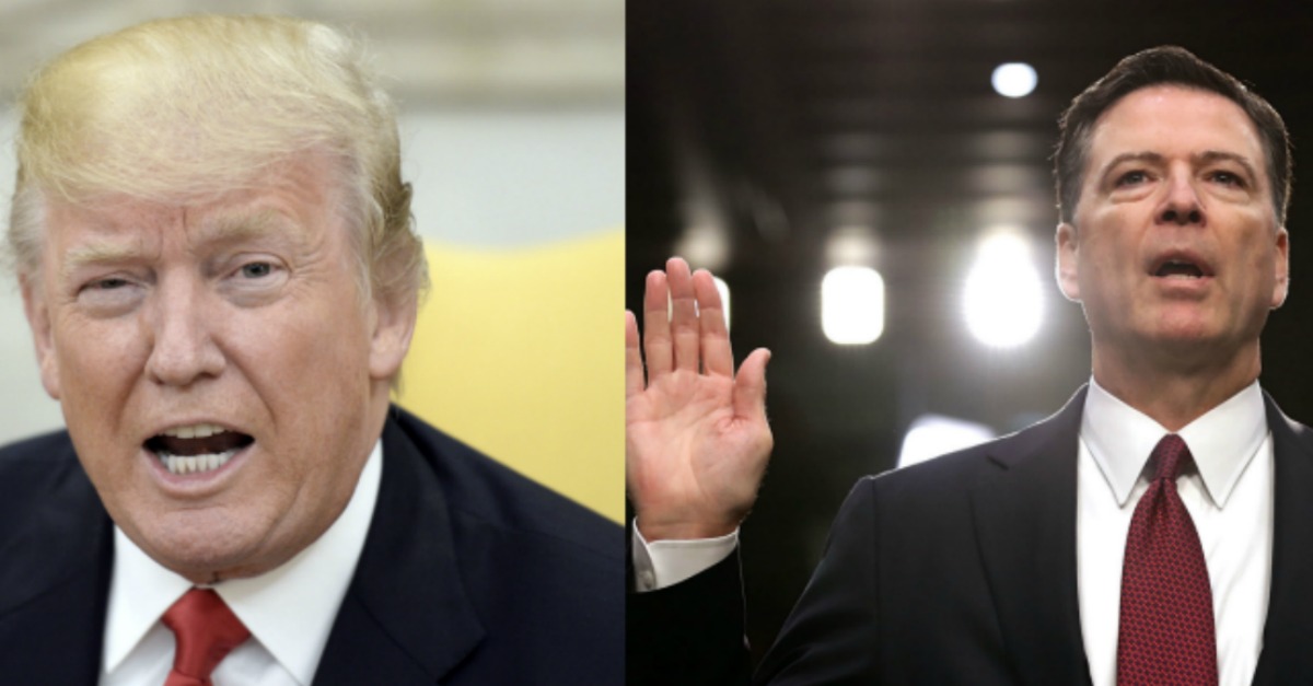 Trump Just Responded to Comey Testimony with a Fiery Tweet