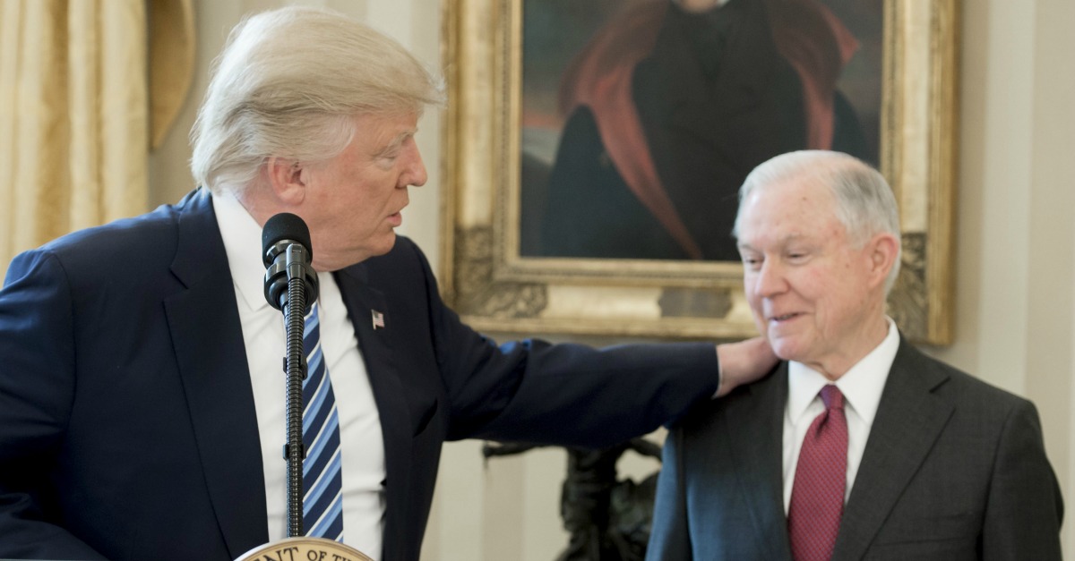 Trump Reportedly Won't Fire AG Sessions. Here's Why...