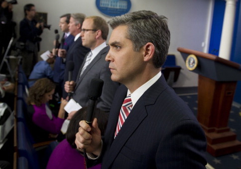 CNN's Jim Acosta Misrepresents Trump Speech on Asylum Seekers