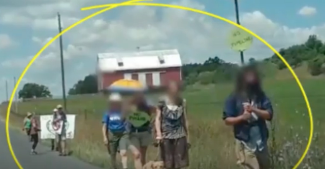 Environmentalists Protesting Pipeline by Walking Are Clueless About What's Right Under Their Feet