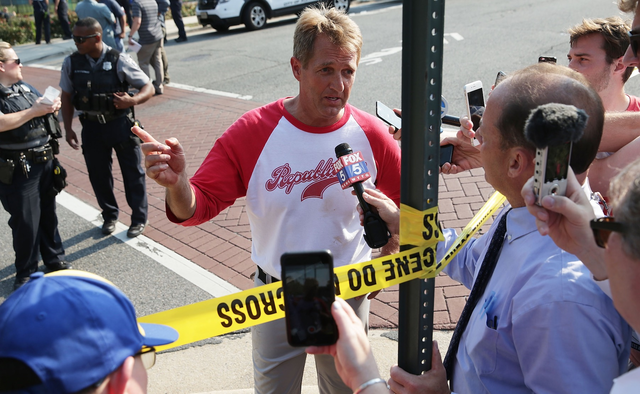 Protester Arrested at GOP Senator's Office After Making a Chilling Threat About "Better Aim"