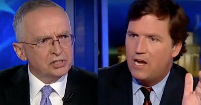 Tucker Carlson Explodes on Air After Guest Compares Him to a Nazi