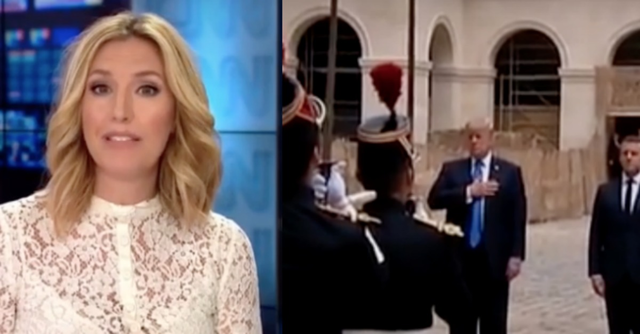 CNN Anchor Has a Head-Scratching Reaction When the National Anthem Starts Playing