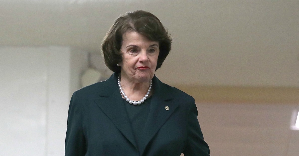 Dem Sen Dianne Feinstein May Have Just Gotten a Radically Unexpected Challenger for Her Senate Seat