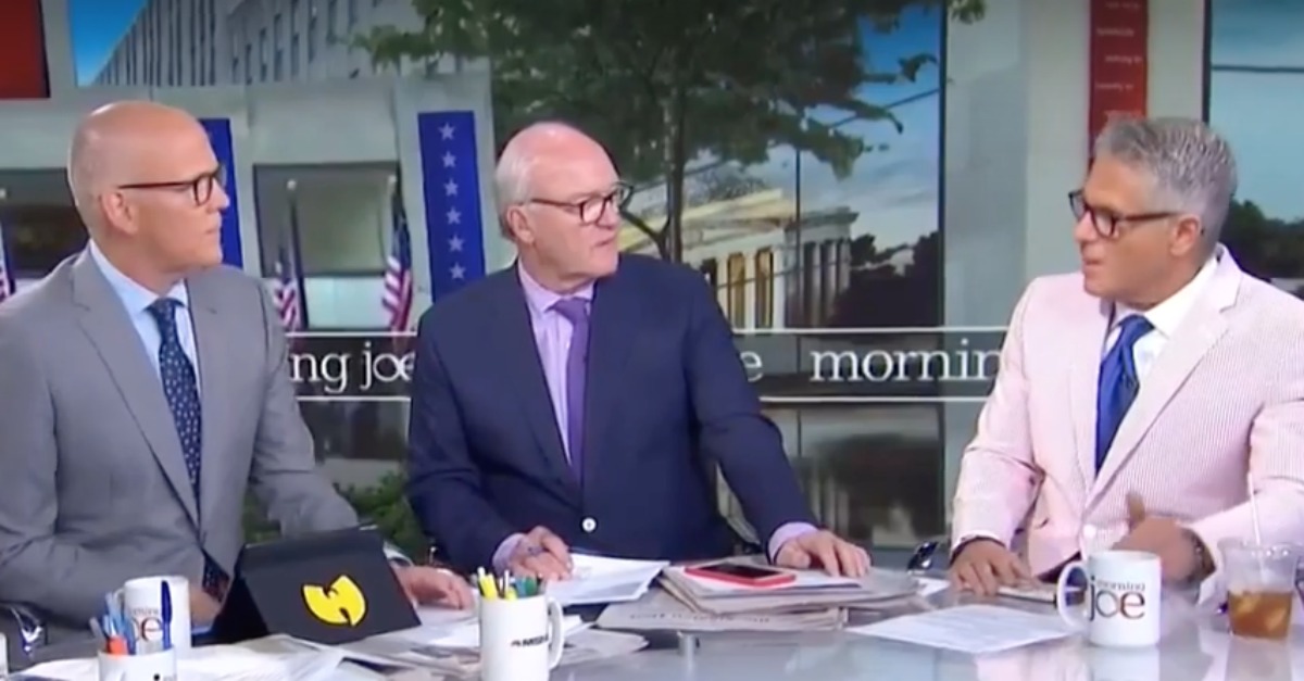 MSNBC Guest Who Challenged Trump to Fight Says Trump's Already 'Told You' He'll Fire Mueller