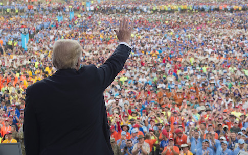Trump Mocks Russia Investigation While in West Virginia: 'A Total Fabrication'