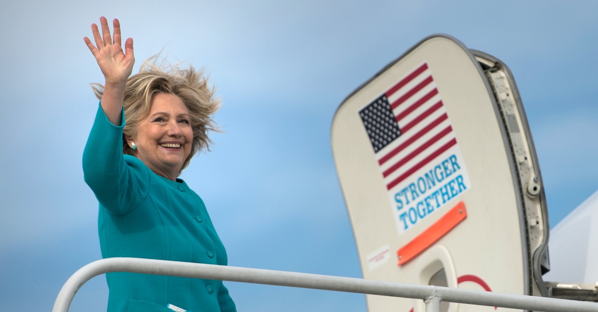 Hillary Promised to Offset Her Private Jet's Damage to the Environment. Here's How that Went...