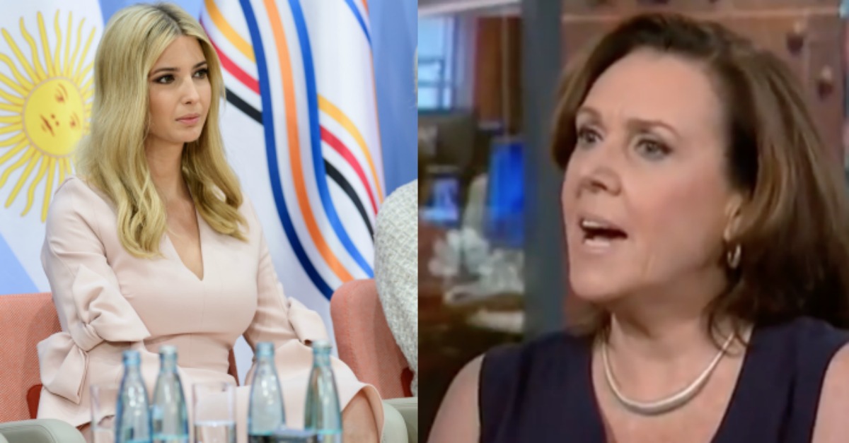 MSNBC Contributor Makes an Unprofessional On Air Remark About How Ivanka Trump Is Dressed
