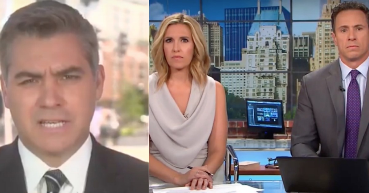 CNN's Jim Acosta Melts Down Live On Air After Hearing What Trump Just Said About CNN