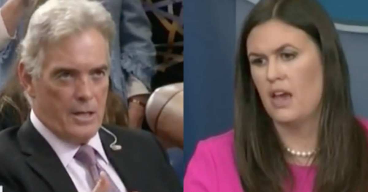 Sarah Sanders Responds After Being Asked for the 'Reason' Behind Scaramucci Firing