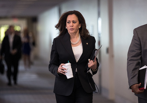 Kamala Harris Signs Organizing for Action Solicitation