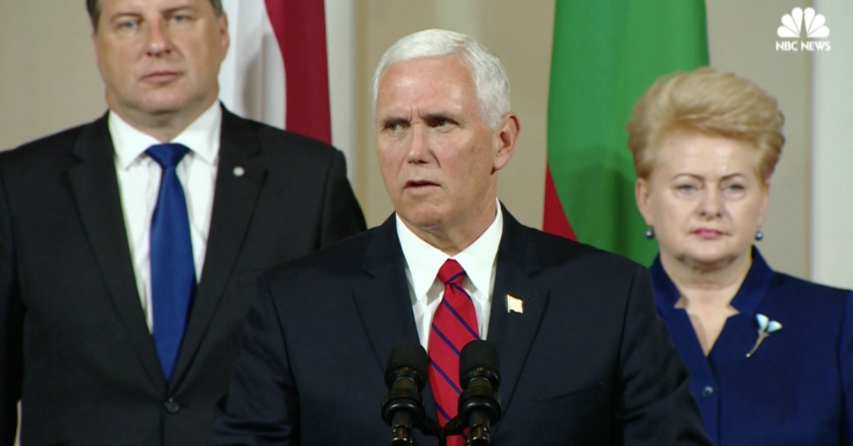 After Putin Kicks Out 755 US Diplomats, VP Pence Sends Russia a Fierce Message