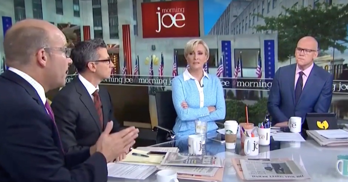 'Morning Joe' Panel Took Time Away from Bashing Trump to Rip Dems' New Slogan