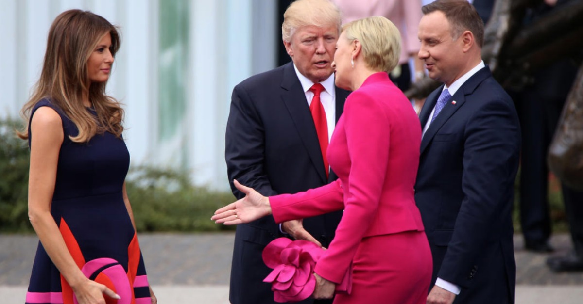 Media Mocks Trump for "Handshake Snub." Then Polish President Reveals the Real News