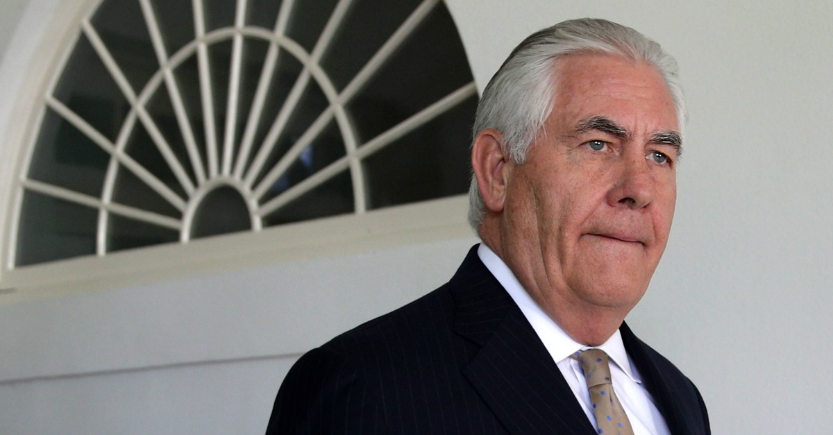 State Department Spox Just Directly Addressed Tillerson Resignation Rumors