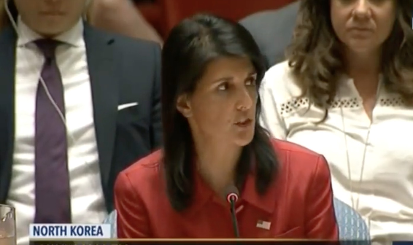 Nikki Haley Just Unleashed a Savage Rant on the "International Community"