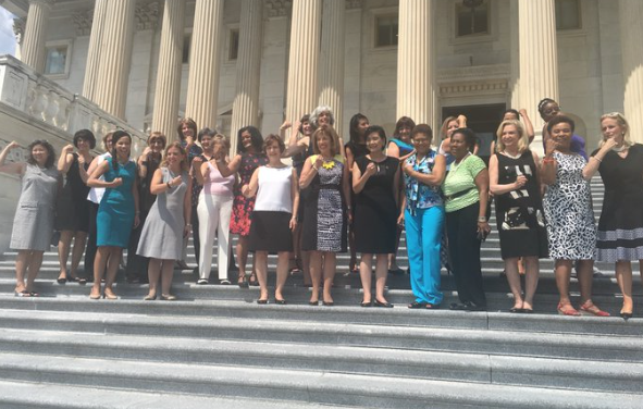 Female Democrats 'Bare Arms,' Go Sleeveless to Support an Updated Capitol Hill Dress Code
