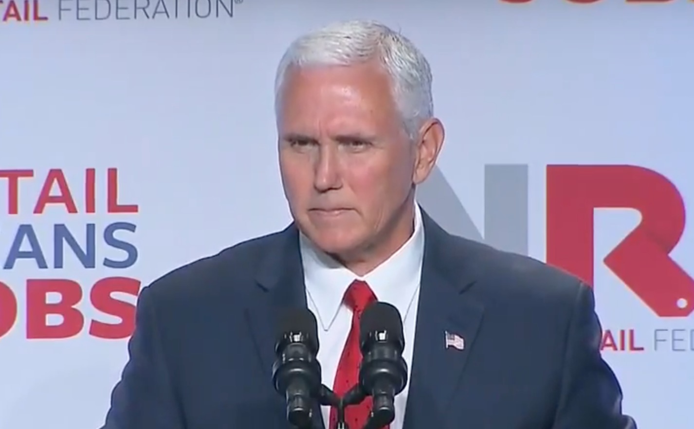 After Healthcare Bill Collapse, VP Pence Steps Up to Podium with a Scorching Condemnation of Congress