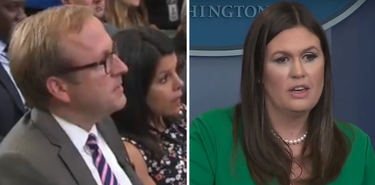 Reporter Trying to Stir Up Priebus Drama Expertly Shut Down by Sanders: "This Isn't Groupthink"