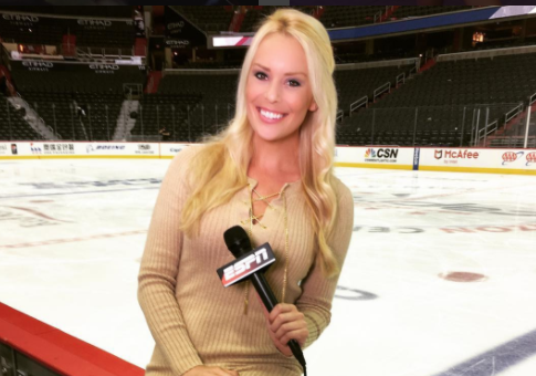 Former Conservative ESPN Reporter Says Colleagues Warned Her to Take One Word Out of Her Bio