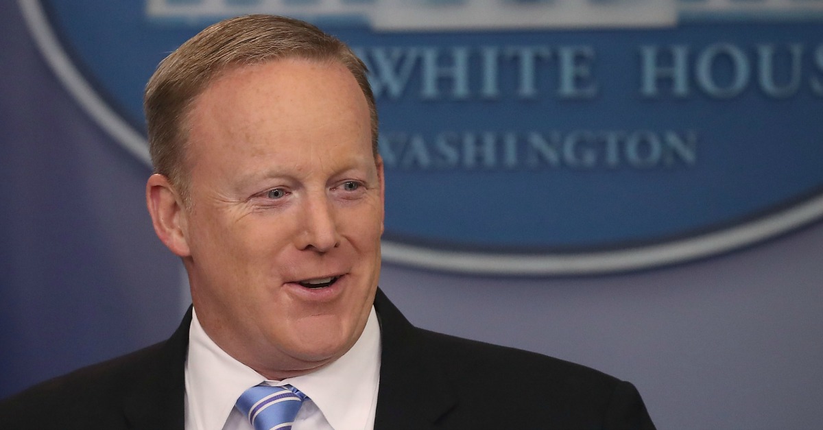 A TV Show Already Wants to Cast Sean Spicer. And It's the Last One You'd Expect