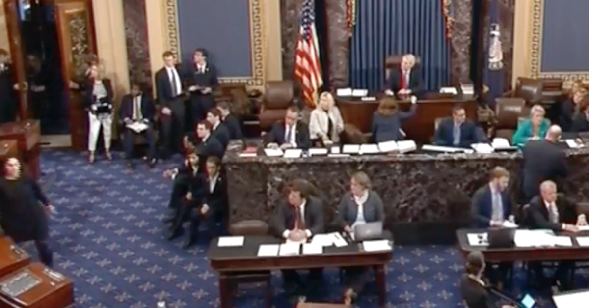As the Senate Prepared to Vote on Health Care Bill, Protesters Began Screaming: "Don't Kill Us..."