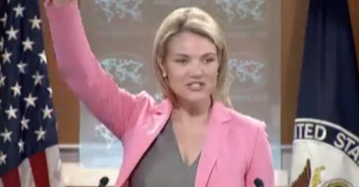 State Dept Spokeswoman Asks Russians in Room to Raise Hands. Then Drops Priceless Pro-America Line...