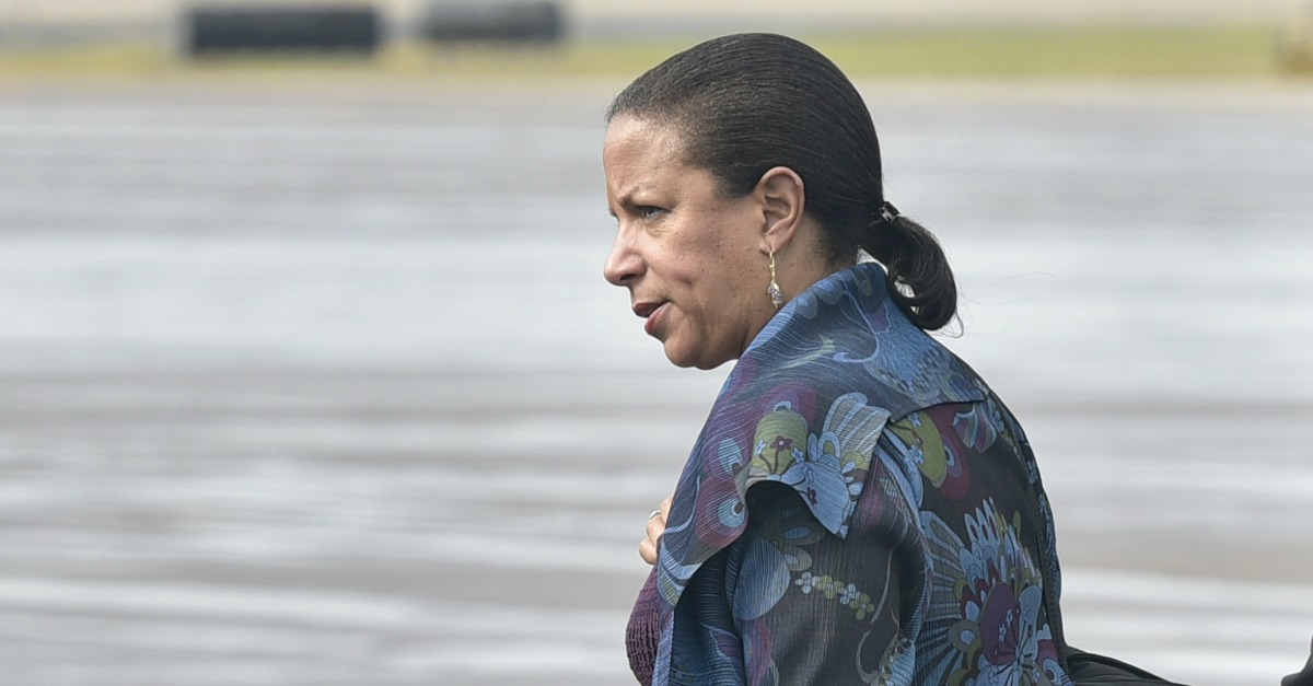 Susan Rice Met Behind Closed Doors with Senate Intelligence