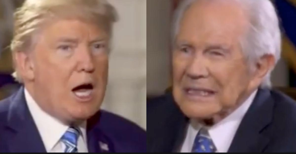 Pat Robertson Asked About Retiring SCOTUS Nominees. Trump Dropped a Huge Hint...