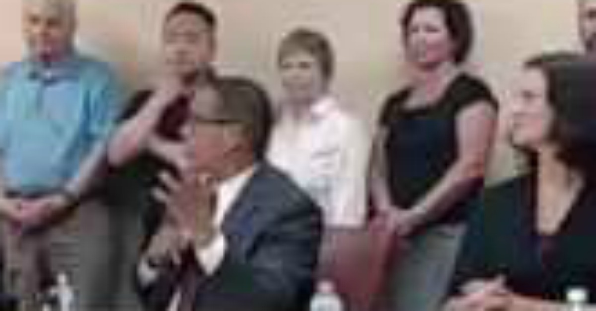 Dem Rep Throws Out Heckler Who Asks Him Uncomfortable Question About Democrats