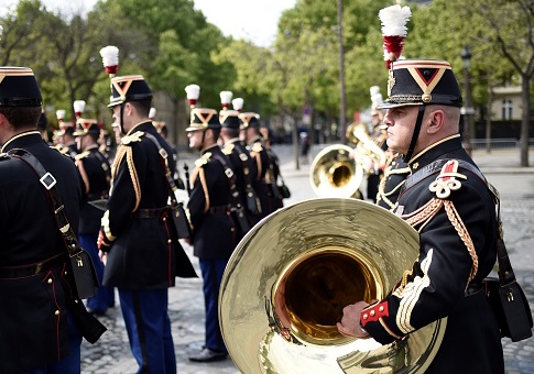 French Military Plays Daft Punk for Macron and Trump At Bastille Day Parade