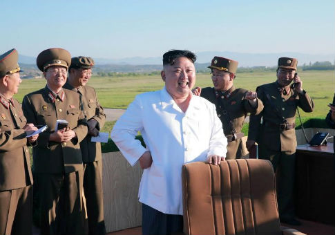 North Korea Fires Missile Into Sea Off East Coast in Unusual Night Test