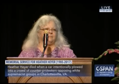 Charlottesville Victim's Mother: They Tried to Silence Her, But They 'Just Magnified Her'